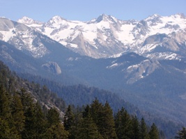Great Western Divide from Moro Rock